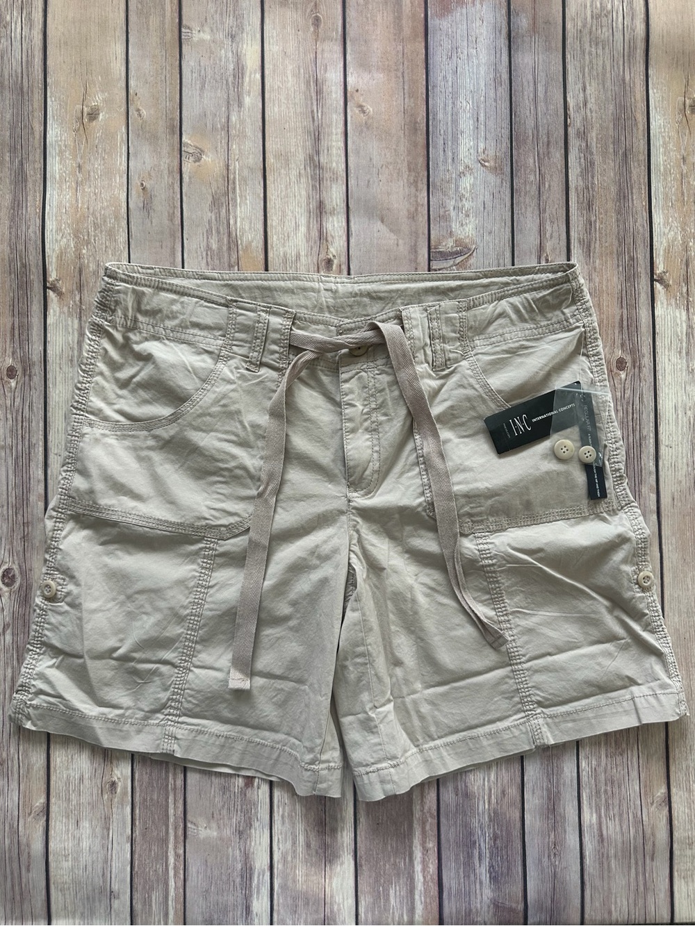 NWT INC International Concepts Women's Khaki Shorts